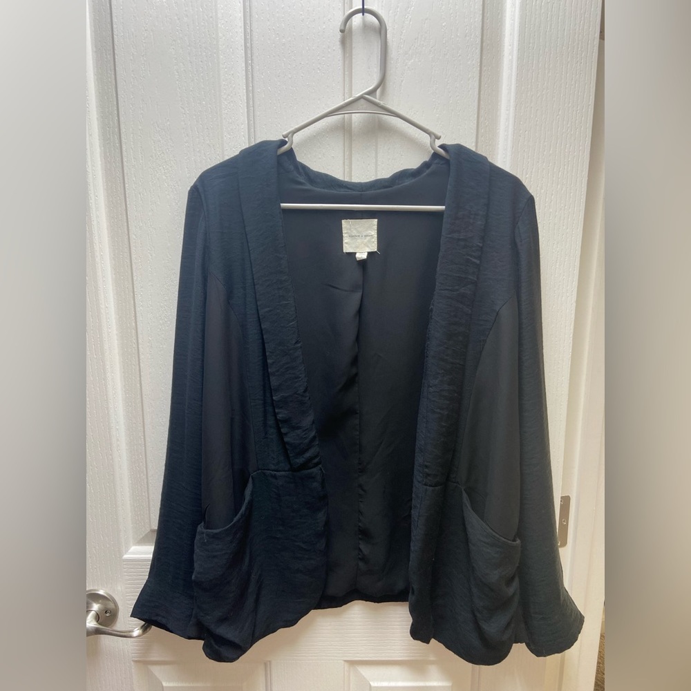 Urban Outfitters silence and noise black slouchy blazer size L